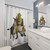 Shrek and Donkey Themed Shower Curtain