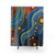 Aboriginal Authentic Art Deep Sea Plants Shower Curtain