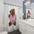 Kappa Alpha Theta Teddy Bear Shower Curtain