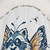 Vintage Raccoon with Butterfly Wings Shower Curtains