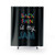 Funny Back Pain Design Shower Curtain