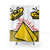 Vibrant Pop Art Shower Curtain