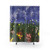 Sunny Flower Meadow Shower Curtains with Green Floral Design