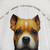 Staffordshire Terrier Shower Curtain