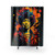 Jimi Hendrix Themed Shower Curtains