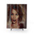 Kylie Minogue Red Shower Curtains
