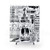 Arctic Monkey Themed Shower Curtain