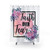Faith Over Fear Floral Shower Curtain