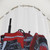 Red Tractor Vintage Shower Curtains