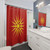 Macedonian Vergina Sun Shower Curtain