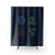 The Elements Abstract Shower Curtains