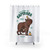 Capybara Anatomy Shower Curtain - Cute Rodent Art