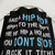 Rappers Delight Hip Hop Lyrics Shower Curtain