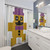 FNAF 8-Bit Psychic Friend Fredbear Shower Curtains