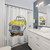 Vintage Yellow Nash Metropolitan Shower Curtain