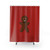 Gingerbread Man Christmas Shower Curtains
