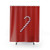 Candycane Christmas Shower Curtains
