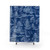 Blue and White Chinoiserie Shower Curtain