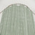 Sage Green and White Striped Shower Curtain