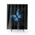 Blue Morpho Butterfly Shower Curtain