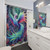Phoenix Fantasy Shower Curtains with Reef Resonance Design
