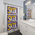 Minnesota Vikings Skol MN Outline Shower Curtains