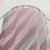 Light Pink and Silver Striped Shower Curtains