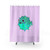 Cute Pufferfish Shower Curtains - Colorful Ocean Creature Designs
