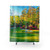 Colorful Augusta National Golf Course Hole 13 Shower Curtain