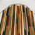 Earthy Toned Striped Shower Curtain