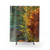 Abstract pattern shower curtain for bathroom