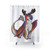 Crimson Goregutter Dragon Shower Curtains