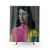 Vintage Painting Shower Curtains featuring Miss Wong by Vladimir Tretchikoff