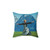 Sound of Music Themed Decorative Pillow with Fraulein Maria Design