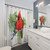 Red Cardinal Bird Shower Curtains