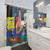 Spongebob, Patrick, and Squidward Shower Curtain