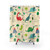 Dinosaur-patterned shower curtain for kids