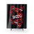SKPOOL Dark Superhero Shower Curtains