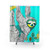 Vibrant Spring Sloth Shower Curtain