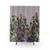 Elegant Lilac Floral Shower Curtain