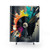 Colorful Vinyl Record Shower Curtain