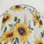 Sunflower Floral Shower Curtains for Boho Bathroom Decor