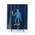 Sasquatch and Yeti Themed Shower Curtain