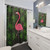 Colorful Flamingo Shower Curtain for Tropical Bathroom Decor