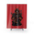 Samurai Shower Curtains with Japanese Warrior Design