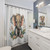 Adorable Elephant Shower Curtain for Nursery and Kids Room