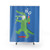 Cartoon animal shower curtain for kids