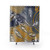 Abstract floral pattern shower curtain