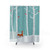 Fox Cardinals Trees Winter Shower Curtains