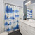 Watercolor Ice Skating Pond Shower Curtain